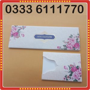 flower wedding cards design