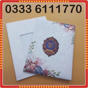 flowers wedding cards