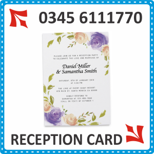 Wedding Reception Card Price in Pakistan